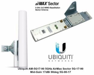 UBIQUITI-AIRMAX BASESTATION AM 5G17-90 17DBI 5GHZ