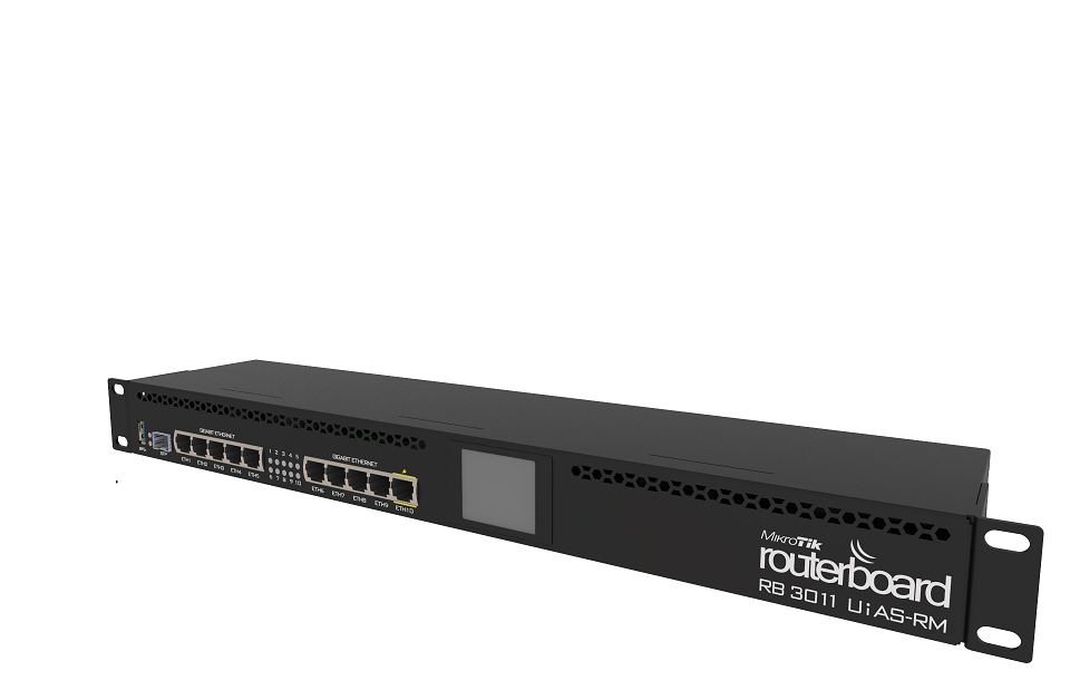 MIKROTIK ROUTERBOARD 3011 UIAS RM L5 BaixadaNet Telecom